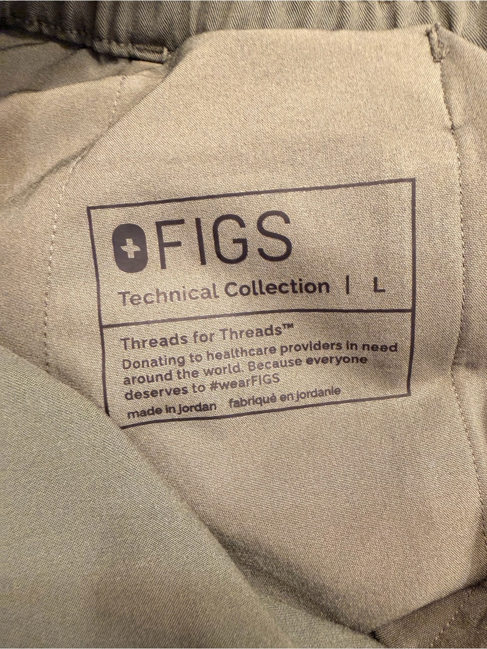FIGS Moss Scrub Set - Women’s Large Catarina & Large RW Uman - Picture 7 of 8